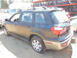 2006 MITSUBISHI OUTLANDER LS BLACK 2.4 AT FWD 203975